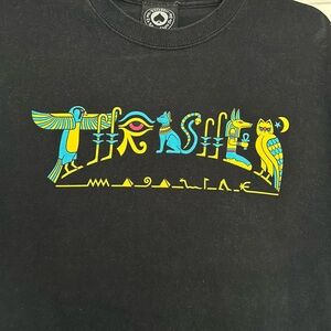 Thrasher black t shirt